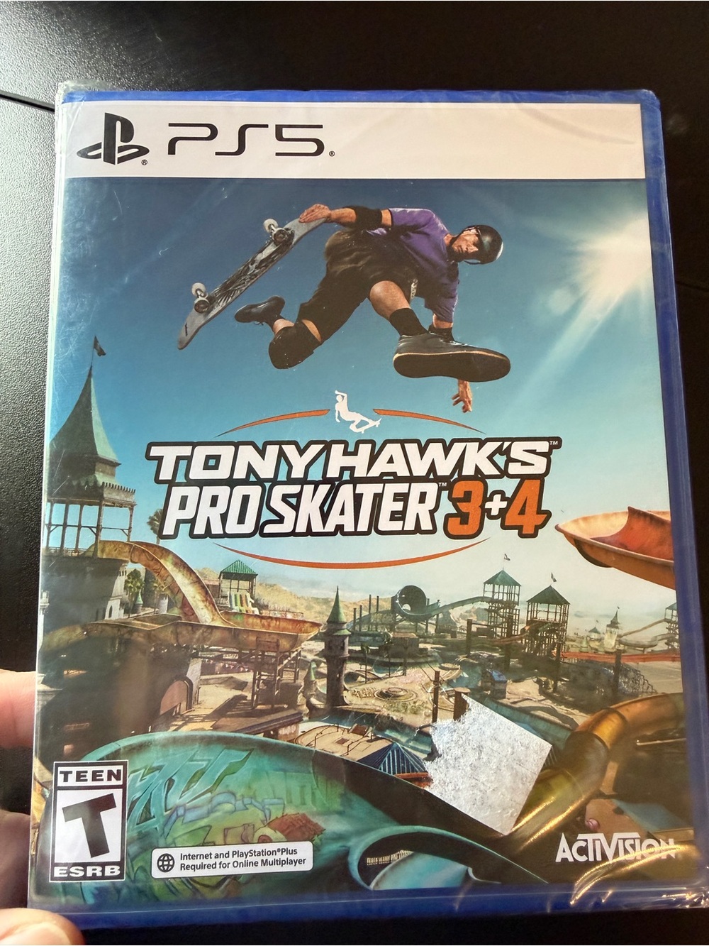 New PS5 Playtstation 5 Tony Hawk's Pro Skater 3 & 4 Video Game Teen